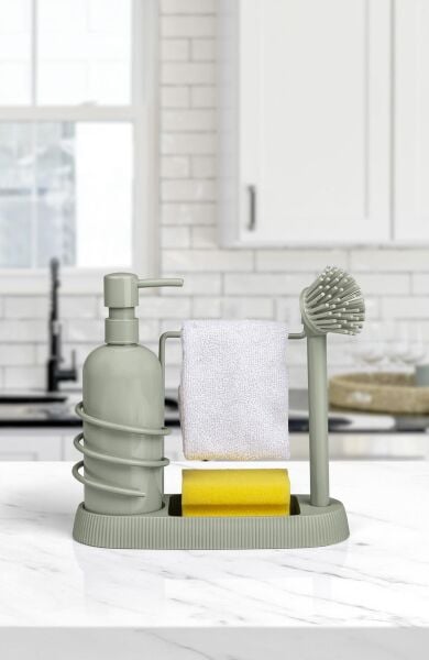 Okyanus Home Uno Lavabo Organizer - Yeşil