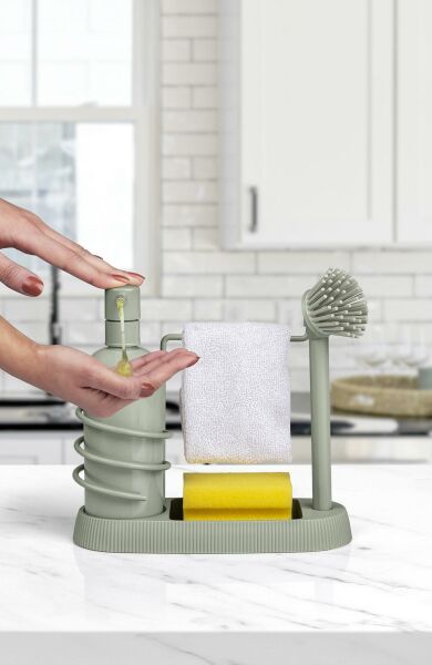 Okyanus Home Uno Lavabo Organizer - Yeşil