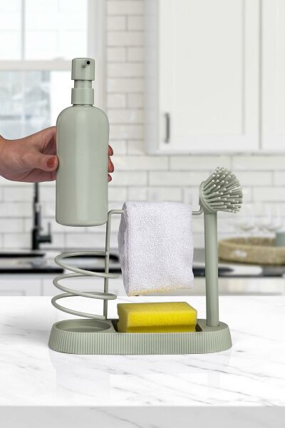 Okyanus Home Uno Lavabo Organizer - Yeşil