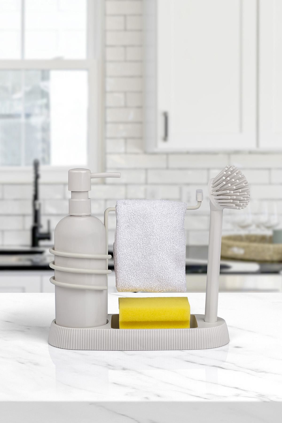 Okyanus Home Uno Lavabo Organizer - Bej