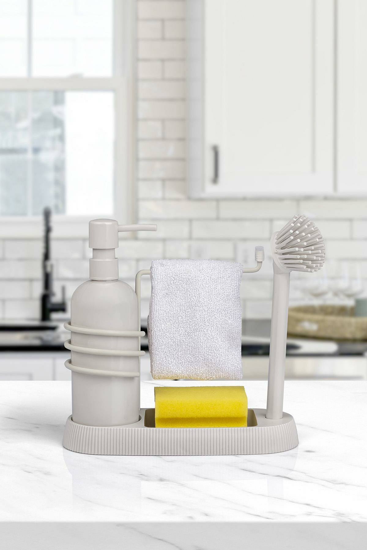 Okyanus Home Uno Lavabo Organizer - Bej