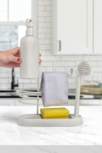 Okyanus Home Uno Lavabo Organizer - Bej