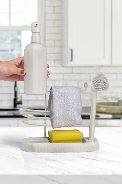 Okyanus Home Uno Lavabo Organizer - Bej