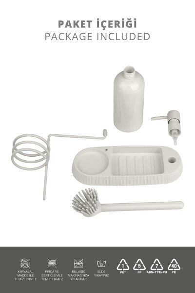 Okyanus Home Uno Lavabo Organizer - Bej