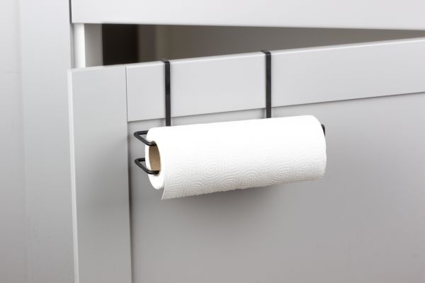 Okyanus Home Siyah Askılı Kağıt Havluluk