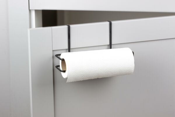 Okyanus Home Siyah Askılı Kağıt Havluluk