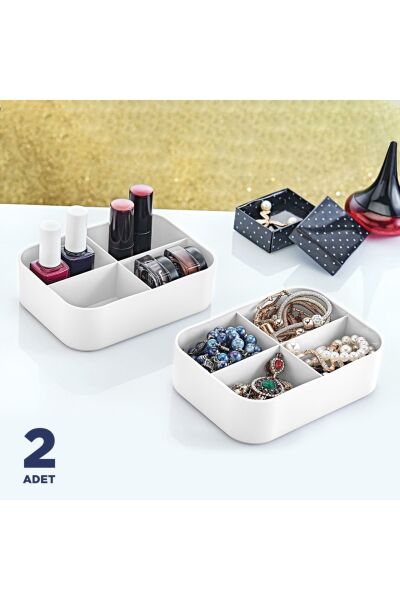 Okyanus Home Midi Bölmeli 2 Adet Çok Amaçlı Organizer