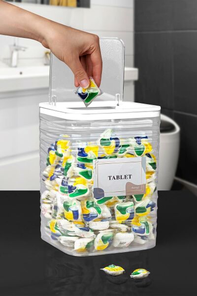 Okyanus Home Luna Şeffaf Deterjan-Tablet Kutusu 1 Adet