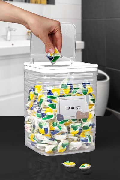 Okyanus Home Luna Şeffaf Deterjan-Tablet Kutusu 1 Adet