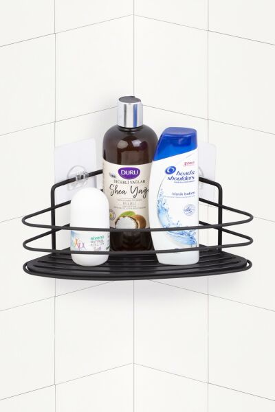 Okyanus Home Twix Siyah Eko Magic Fix Üçgen Şampuanlık - 21 cm