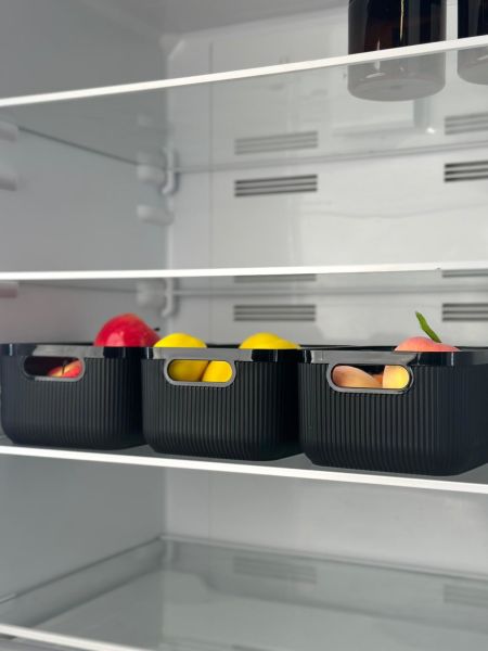 Okyanus Home Linea Smart Box Siyah 3'lü Set 2400 Ml