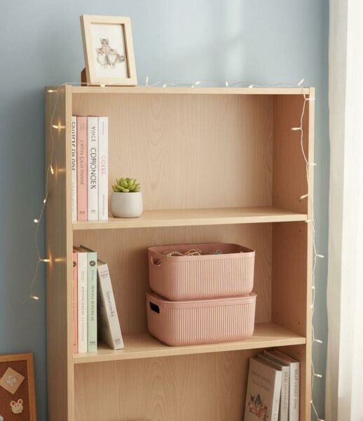 Okyanus Home Linea Smart Box Pembe 2,4 Lt 2 Adet Kapaklı Çok Amaçlı Saklama Kutusu