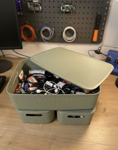 Okyanus Home Linea Smart Box Yeşil 3lü Set 1 Adet 4,5 Lt 2 Adet 2,4 Lt Kapaklı Çok Amaçlı Saklama Kutusu