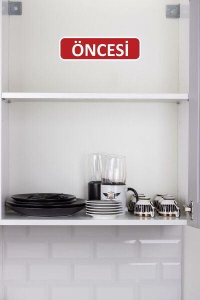 Okyanus Home Metal Ayaklı Tek Katlı Pratik Raf Düzenleyici 20x45