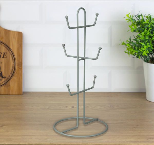 Okyanus Home Yeşil Kupa ve Fincan Askılığı