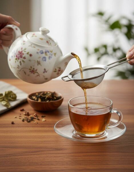 Okyanus Home Metal Çay Süzgeci