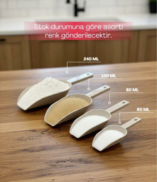 Okyanus Home 4'lü Lüx Erzak Kaşığı