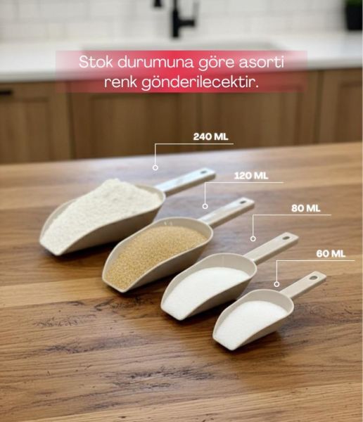Okyanus Home 4'lü Lüx Erzak Kaşığı