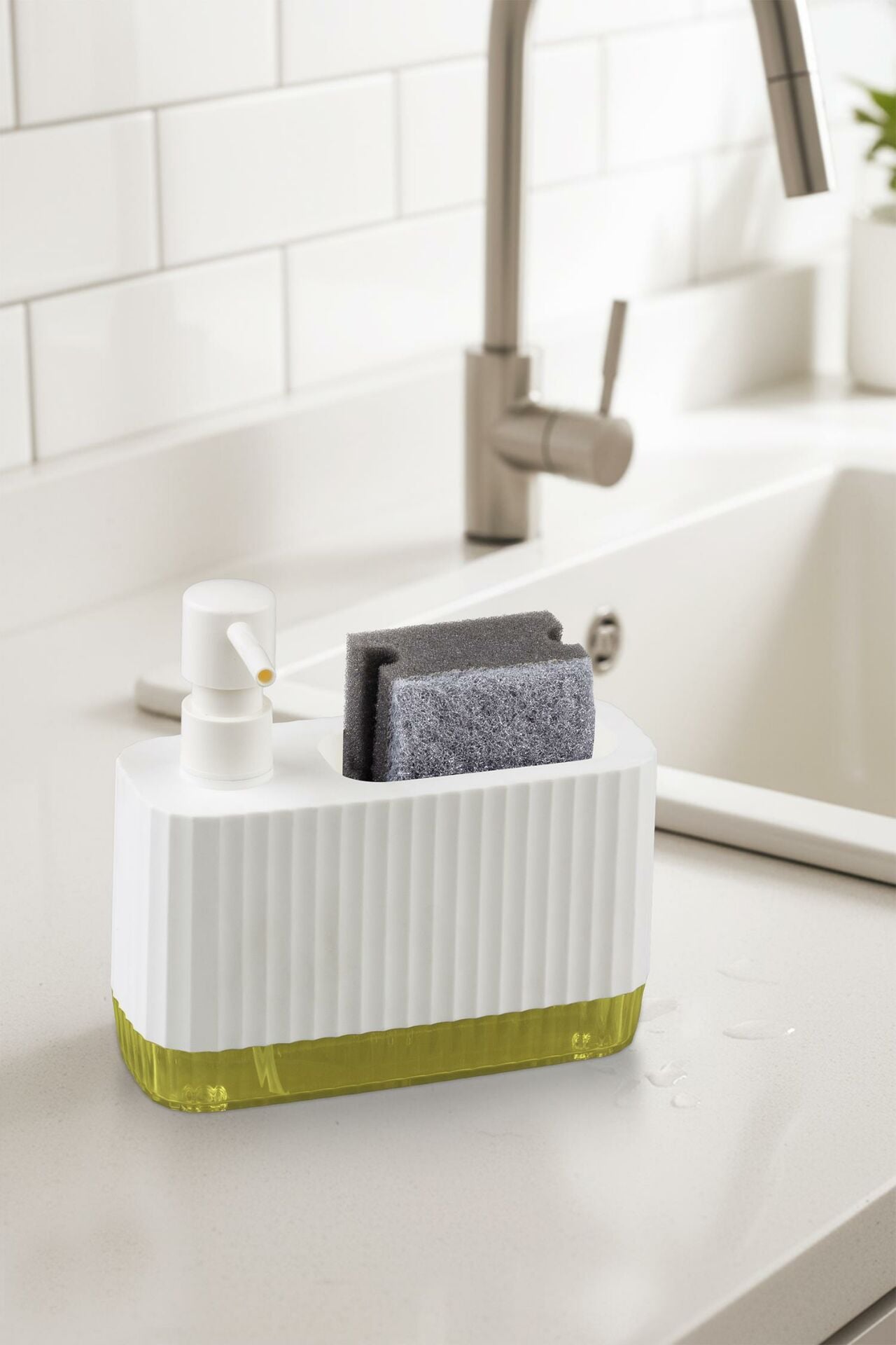 Okyanus Home Coliseum Sıvı Sabunluk Seti Beyaz