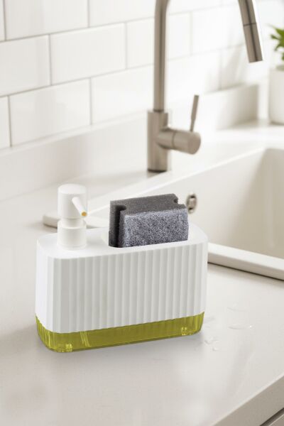 Okyanus Home Coliseum Sıvı Sabunluk Seti Beyaz