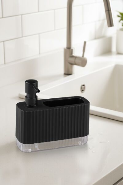 Okyanus Home Coliseum Sıvı Sabunluk Seti Siyah