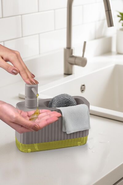 Okyanus Home Coliseum Sıvı Sabunluk Seti Vizon