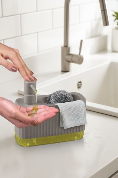 Okyanus Home Coliseum Sıvı Sabunluk Seti Vizon