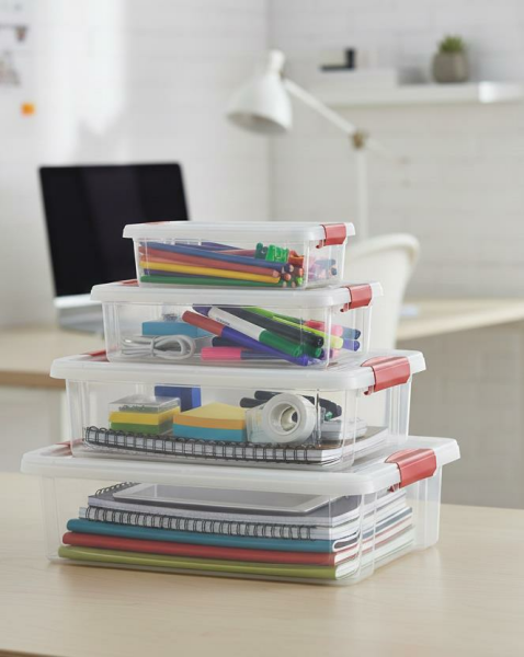 Okyanus Home Fresh Clıck Saklama Kabı 4lü Şeffaf  0.80, 1.50 ,3 VE 6 LT