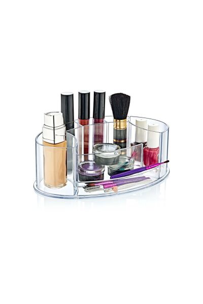 Okyanus Home Oval Makyaj Organizeri