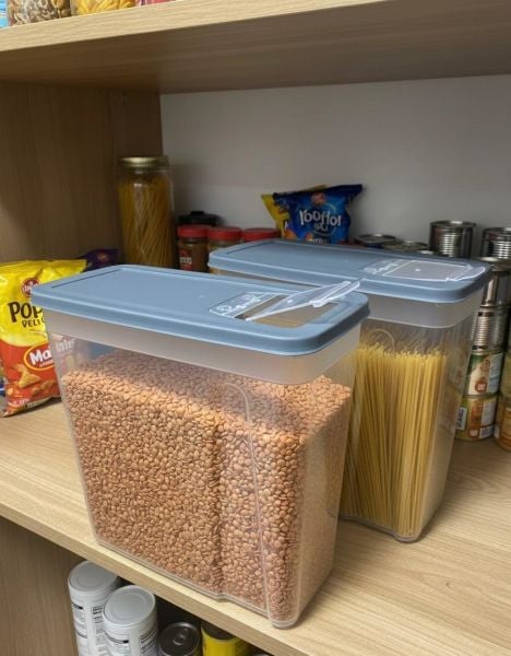 Okyanus Home Sandy Saklama Kabı 2 Adet Şeffaf 5,90 Lt