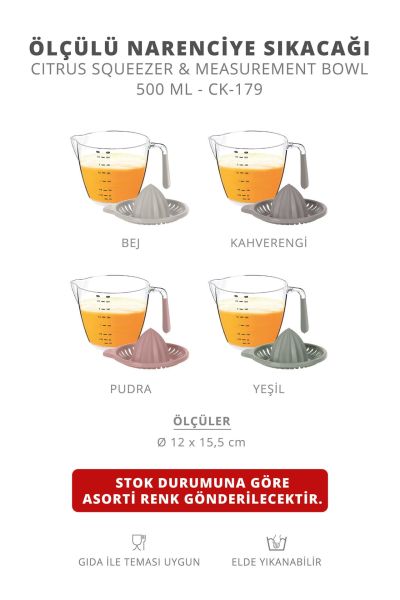 Okyanus Home Ölçülü Narenciye Sıkacağı