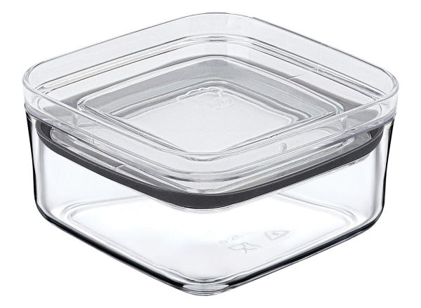 Okyanus Home 6 ADET Pratik Erzak Kavanozu Kare No:1 (250 ml)