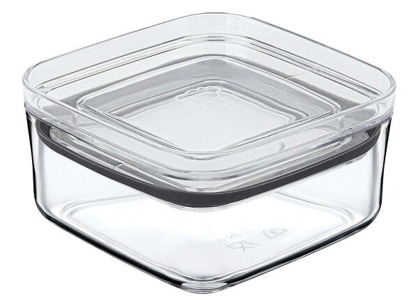 Okyanus Home 6 ADET Pratik Erzak Kavanozu Kare No:1 (250 ml)