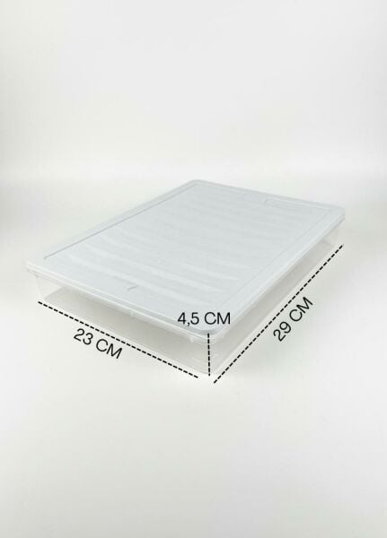 Okyanus Home Buzdolabı  Ve Dondurucuya Uygun Saklama Kabı Bej 6 ADET 2400ML