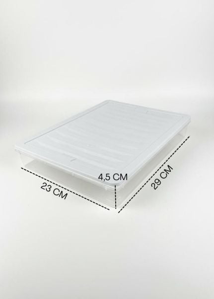 Okyanus Home Buzdolabı  Ve Dondurucuya Uygun Saklama Kabı Bej 6 ADET 2400ML