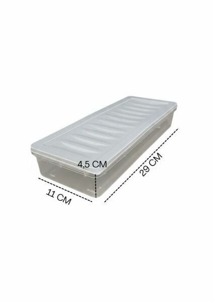 Okyanus Home Buzdolabı  Ve Dondurucuya Uygun Saklama Kabı Bej 6 ADET 1170ML