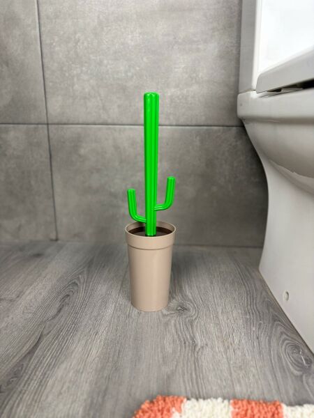 Okyanus Home Kaktüs WC Fırça Seti - Vizon