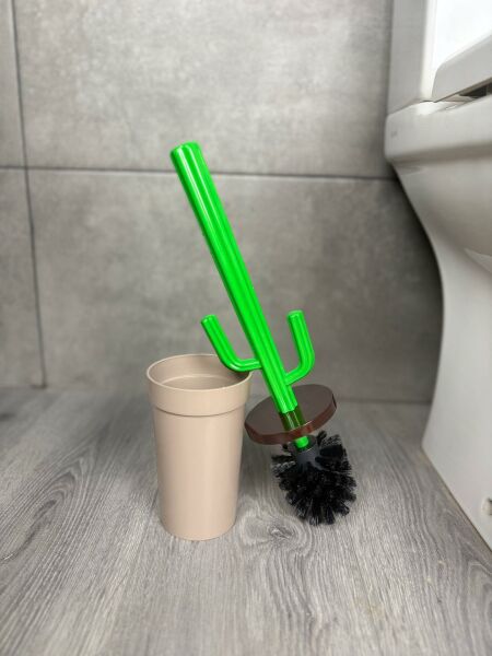 Okyanus Home Kaktüs WC Fırça Seti - Vizon