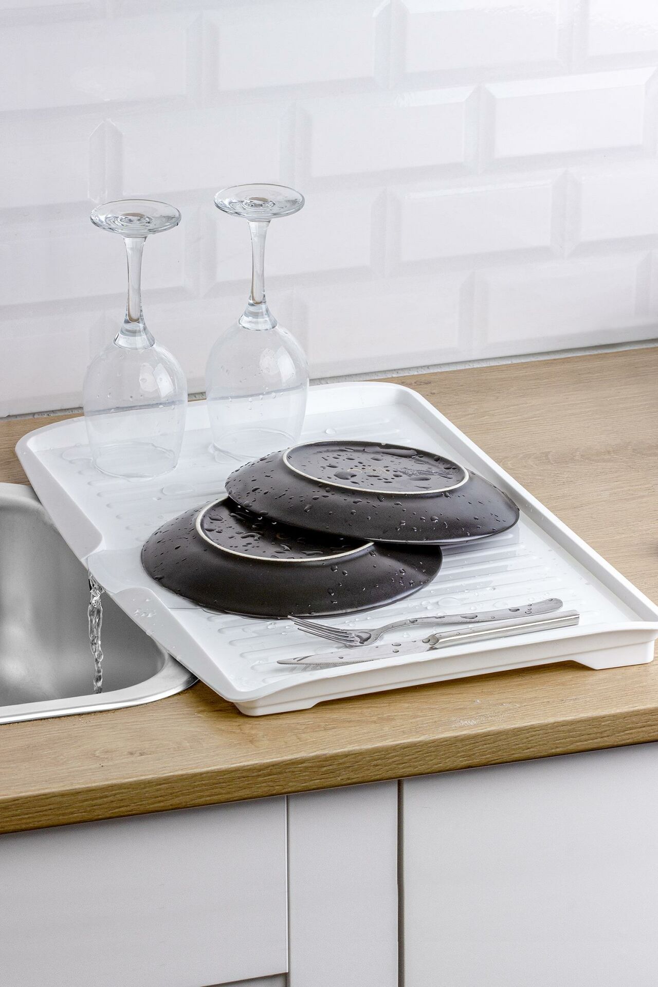 Okyanus Home Beyaz Çok Amaçlı Lavabo Süzgeci