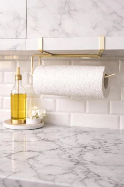 Okyanus Home Krem Rengi Askılı Kağıt Havluluk