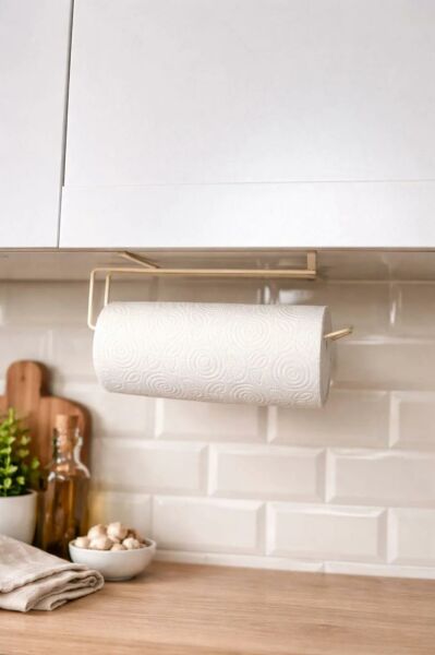 Okyanus Home Krem Rengi Askılı Kağıt Havluluk