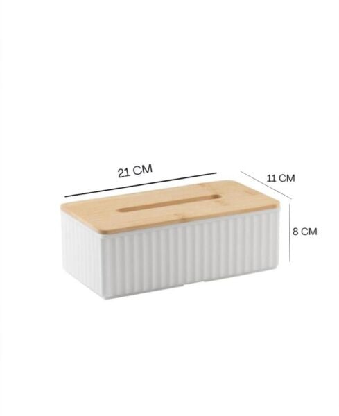 Okyanus Home Bambu Kapaklı Peçetelik