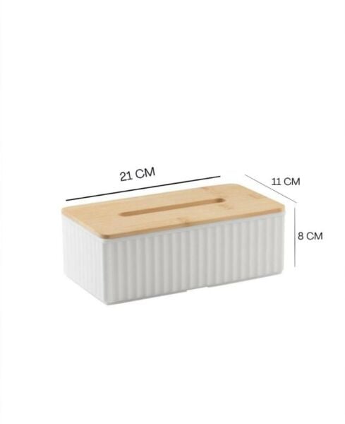 Okyanus Home Bambu Kapaklı Peçetelik