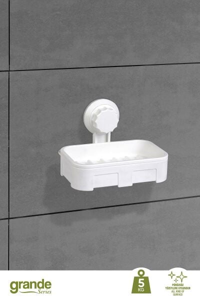 Okyanus Home Grande Kuru Sabunluk 2 Fonksiyonlu - ister yapıştır, ister vidala