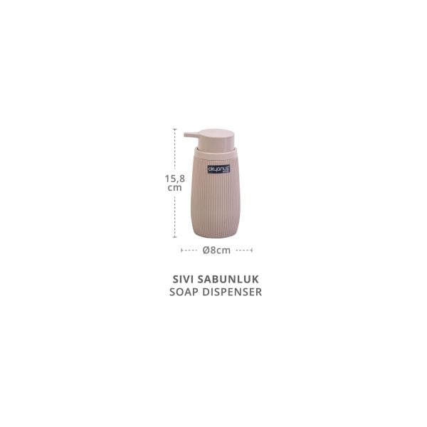 Okyanus Home Vizon Çizgili Sıvı Sabunluk