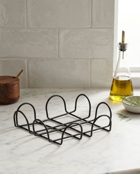 Okyanus Home Siyah Yatay Peçetelik