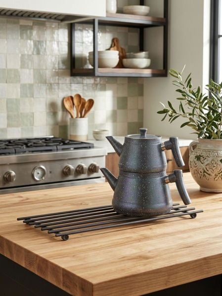 Okyanus Home Siyah Maxi Nihale