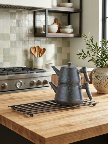 Okyanus Home Siyah Maxi Nihale