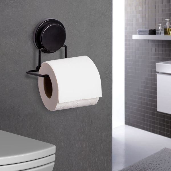 Okyanus Home Magic Fix Sihirli Yapışkan Siyah WC Kağıtlık
