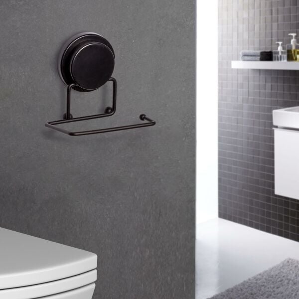 Okyanus Home Magic Fix Sihirli Yapışkan Siyah WC Kağıtlık